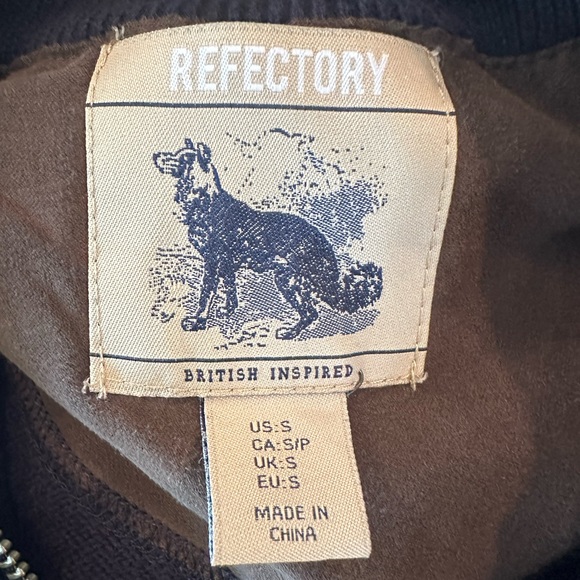 Refectory British Inspired men’s navy sweater, S - Picture 4 of 6